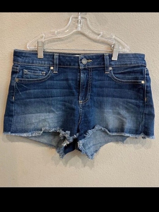 PAIGE Pants - Paige | 27 | denim frayed jean shorts